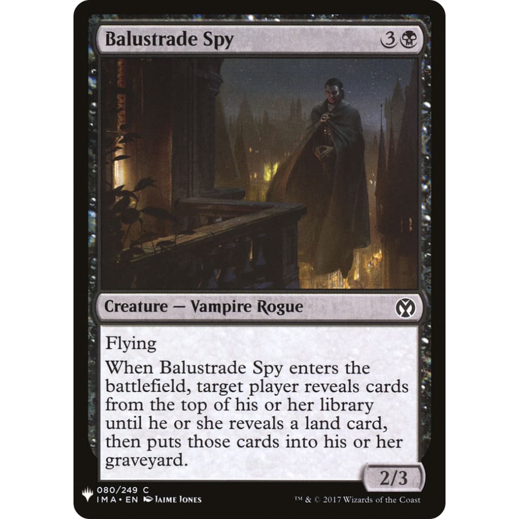 Balustrade Spy (PLST-IMA-80) - Single