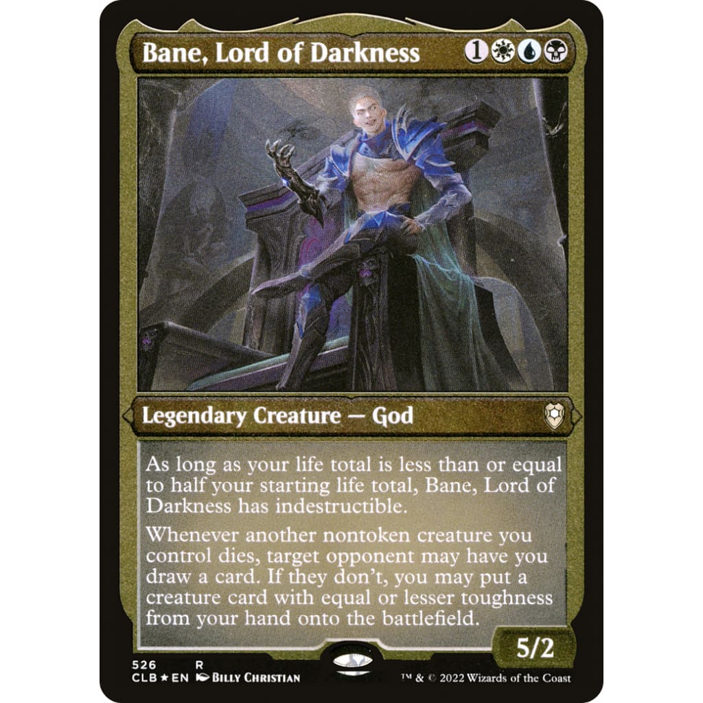 Bane Lord of Darkness (CLB) Etched Foil - Single