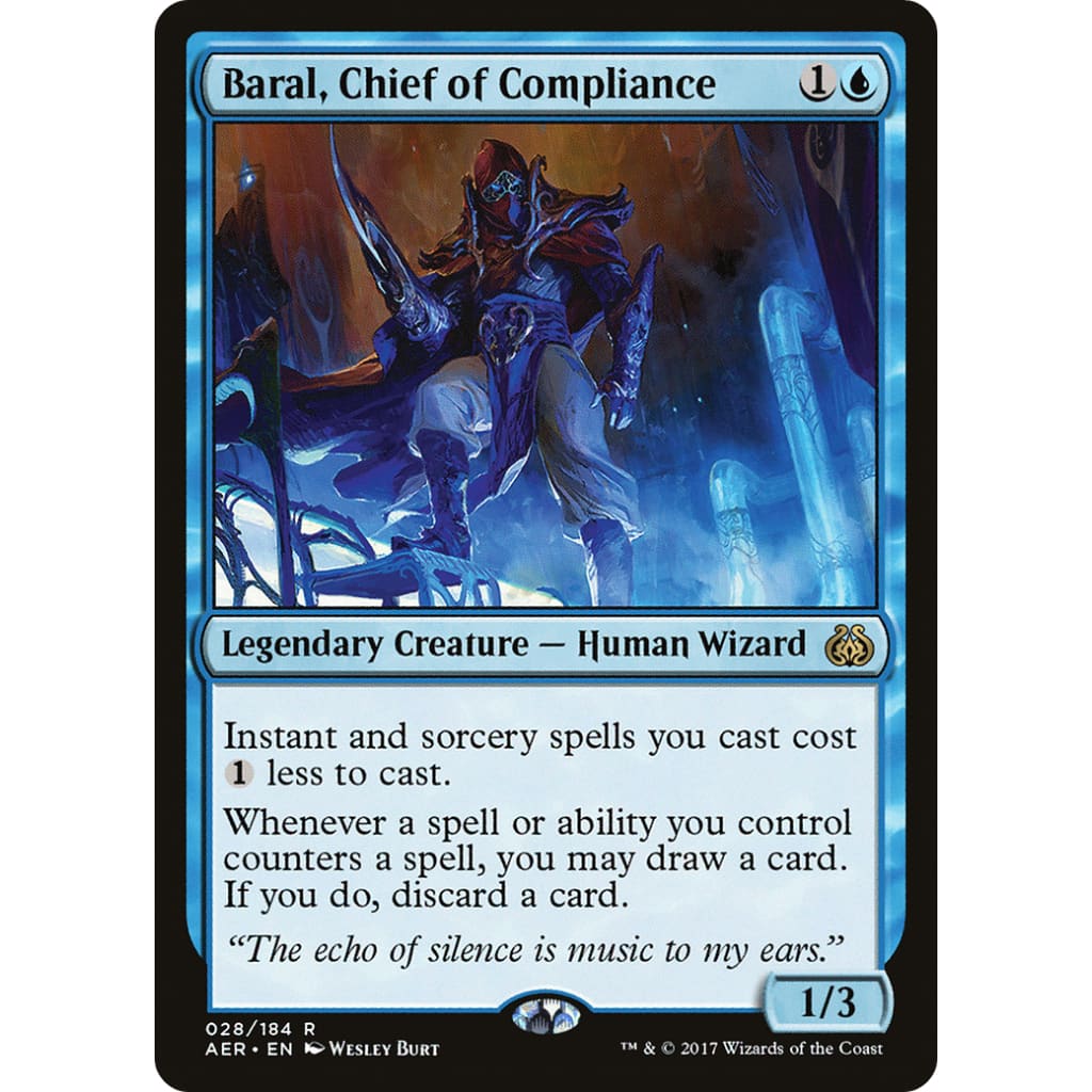 Baral Chief of Compliance (AER-028) Foil - Single