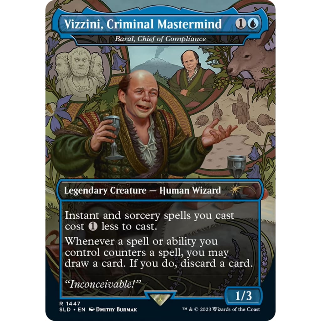 Baral Chief of Compliance / Vizzini Criminal Mastermind