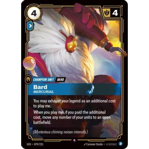Bard - Mercurial (079/221) - Spiritforged Foil - Single