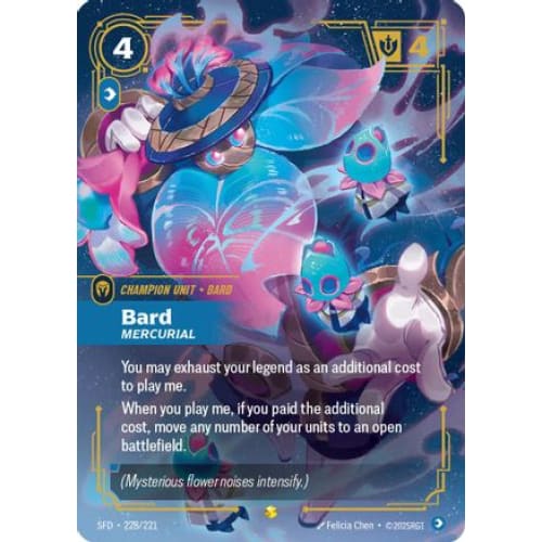 Bard - Mercurial (Overnumbered) (228/221) - Spiritforged