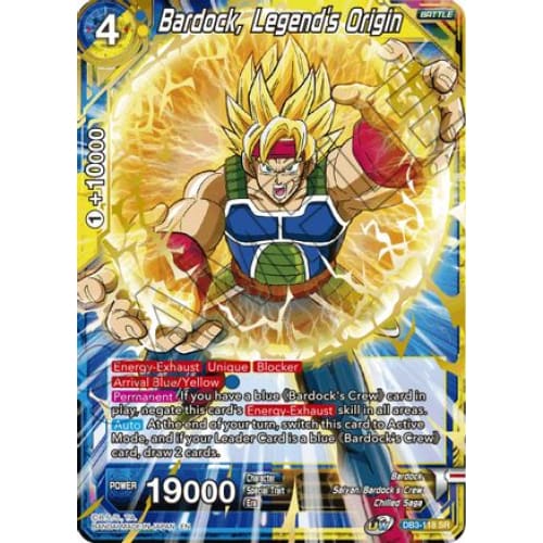 Bardock Legend’s Origin (Draft Box 06 - Giant Force)
