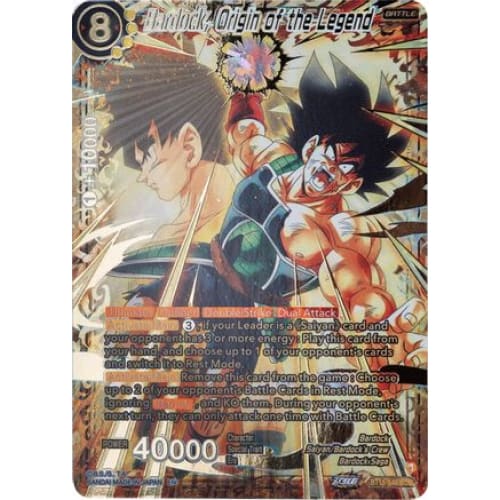 Bardock Origin of the Legend (GDR) (Dawn Z-Legends) Foil