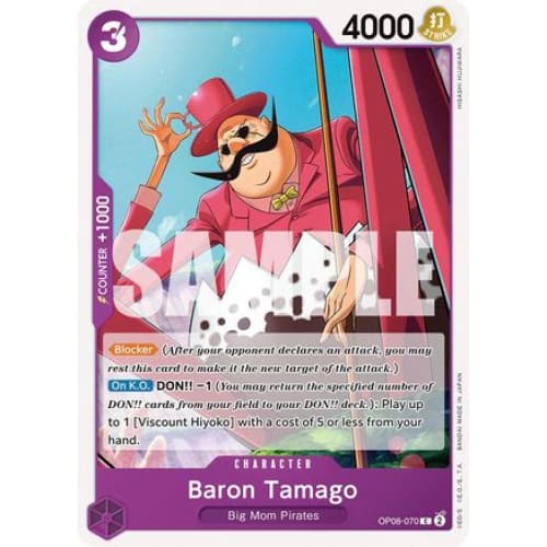 Baron Tamago OP08-070 C Two Legends - Single
