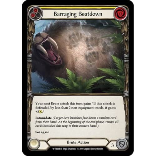 Barraging Beatdown (Yellow) (WELCOME TO RATHE) Unlimited