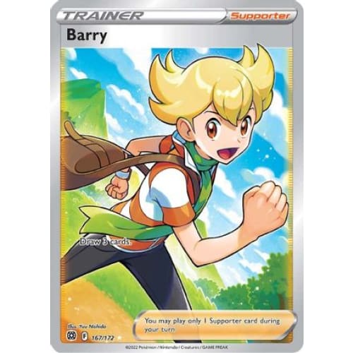 Barry (167/172) Ultra Rare Holofoil - Single