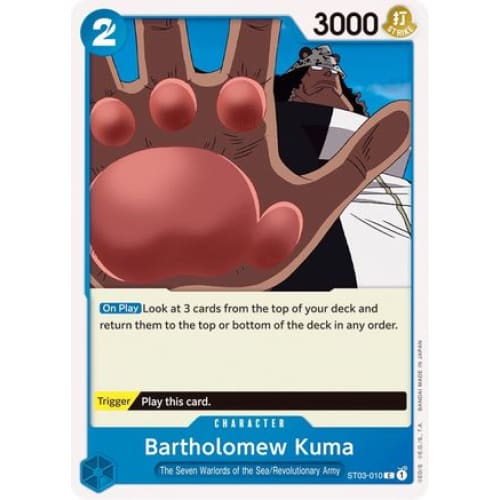 Bartholomew Kuma ST03-010 C Starter Deck 3: The Seven