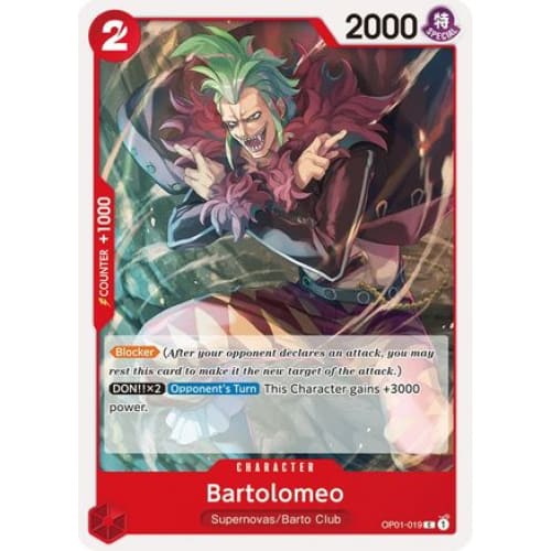 Bartolomeo OP01-019 C Romance Dawn - Single