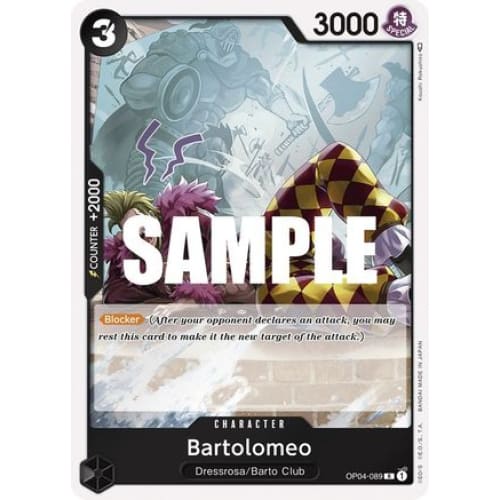Bartolomeo OP04-089 R Kingdoms of Intrigue Foil - Single