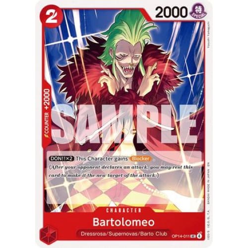 Bartolomeo OP14-011 UC The Azure Sea’s Seven - Single