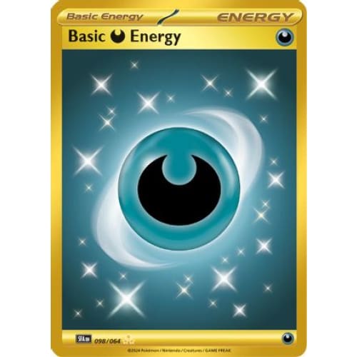 Basic Darkness Energy (98) Hyper Rare Holofoil - Single