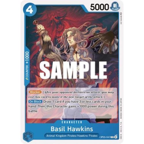 Basil Hawkins OP05-047 C Awakening of the New Era - Single