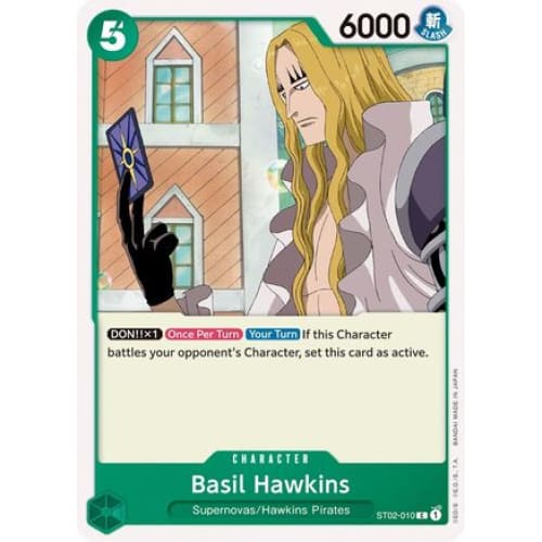 Basil Hawkins ST02-010 C Starter Deck 2: Worst Generation