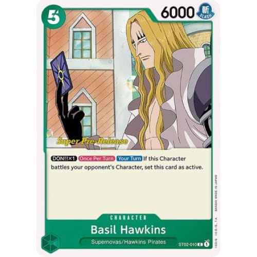Basil Hawkins ST02-010 C Super Pre-Release Starter Deck 2: