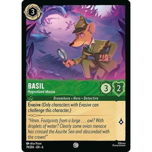 Basil - Hypnotized Mouse (79/204) - Azurite Sea - Single