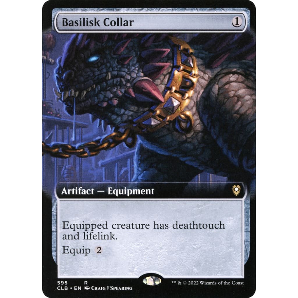Basilisk Collar (CLB-595): (Extended Art) Foil - Single