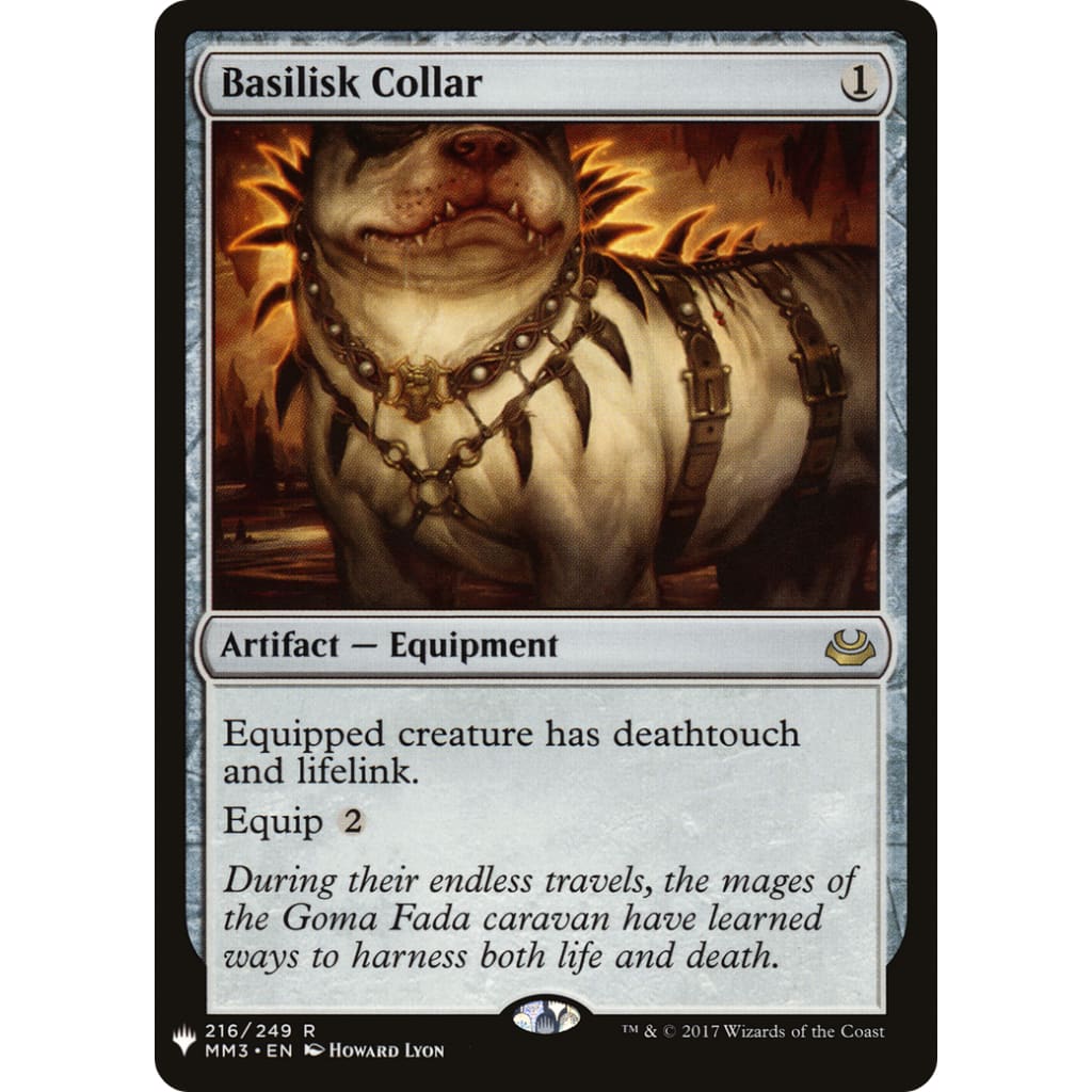 Basilisk Collar (PLST-MM3-216) - Single