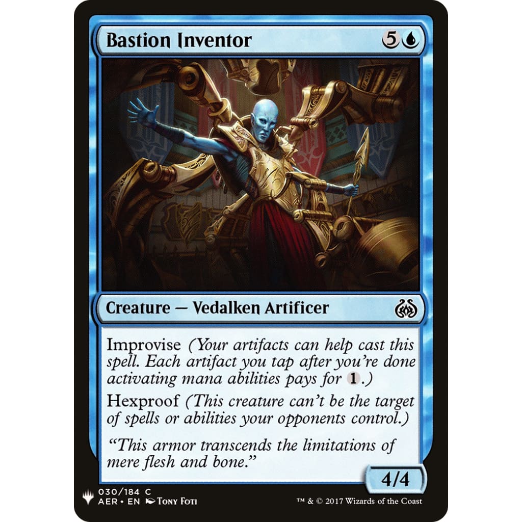 Bastion Inventor (PLST-AER-30) - Single