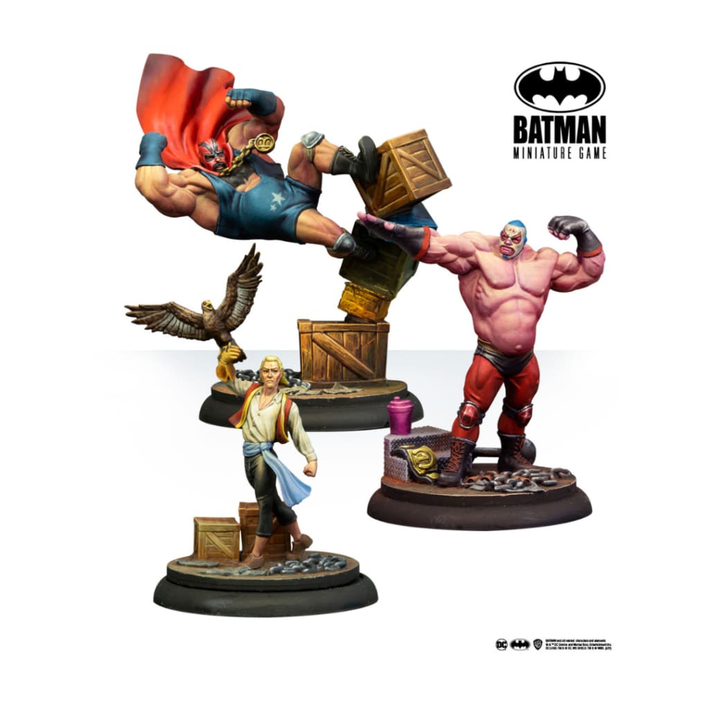 Batman Miniature Game Bird & Wrestlers - Board Games