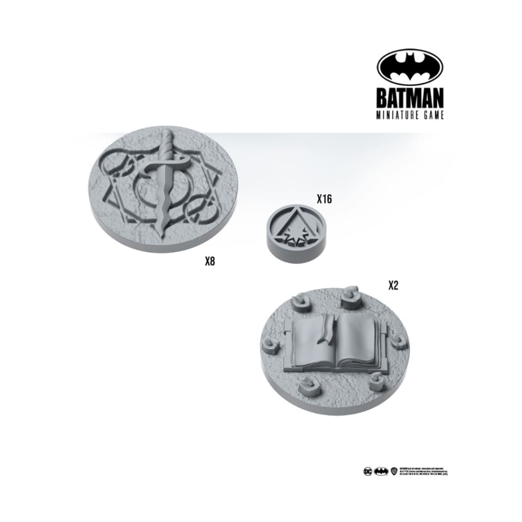Batman Miniature Game Cults Markers - Board Games