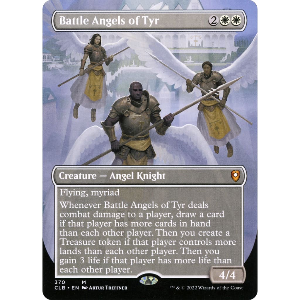 Battle Angels of Tyr (CLB-370) (Borderless) Foil - Single