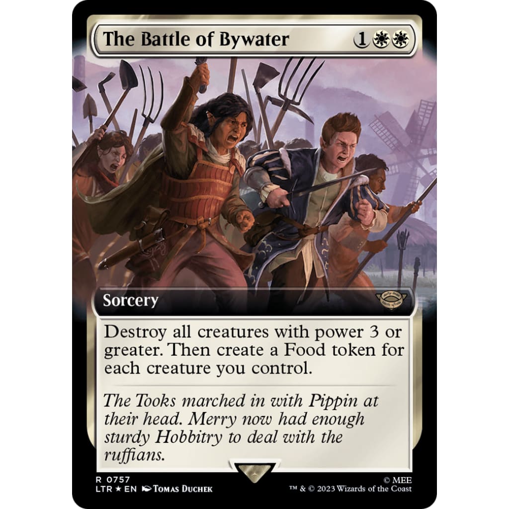 The Battle of Bywater (LTR-757): (Extended Art) Foil