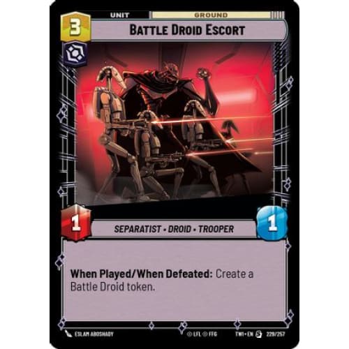 Battle Droid Escort (229/257) - Single