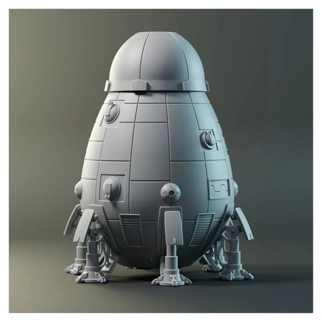 Battletech - Map Scale Dropship: Overlord-C Class