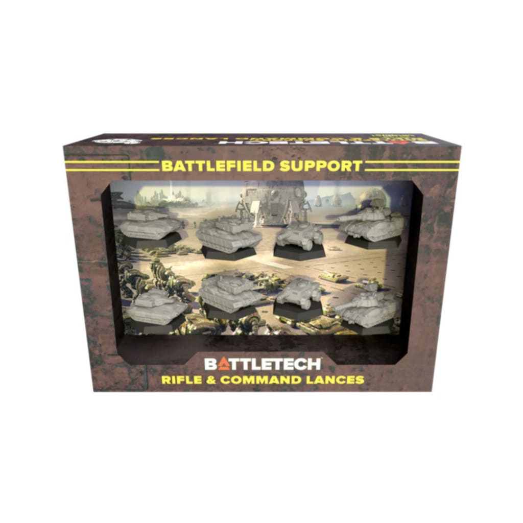 Battletech Mercenaries - battlefield support: rifle &