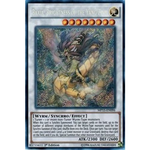 Baxia Brightness of the Yang Zing (MP15-EN096) Secret Rare