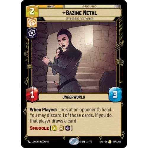 Bazine Netal - Spy for the First Order (184/262) - Shadows