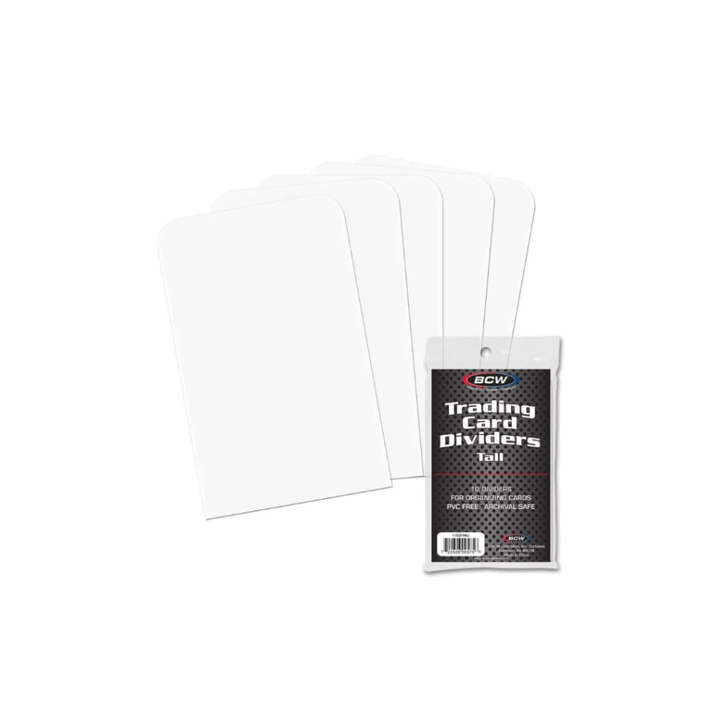 BCW Tall Trading Card Dividers