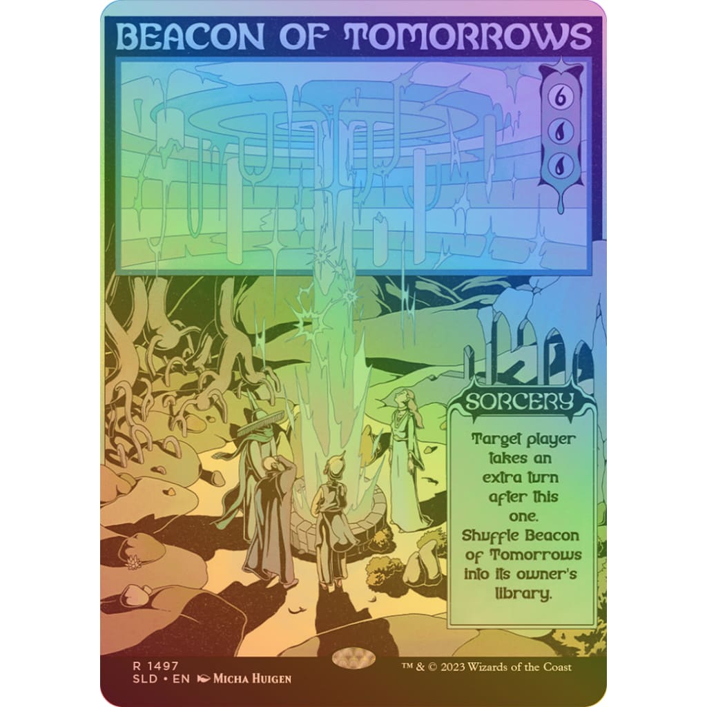 Beacon of Tomorrows (SLD-1497★) (Borderless) Foil - Single