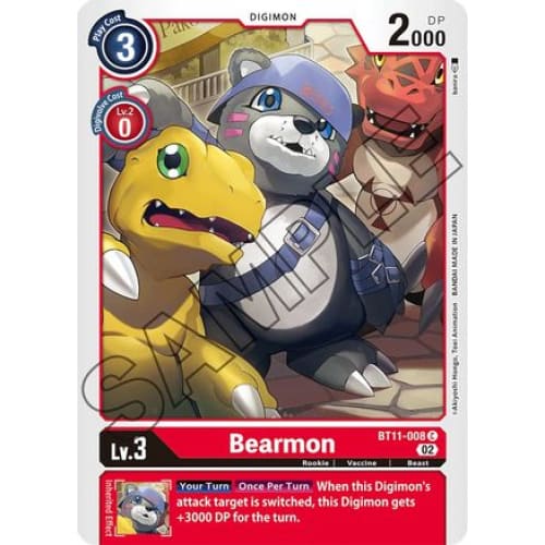 Bearmon - BT11-008 - Common - Single