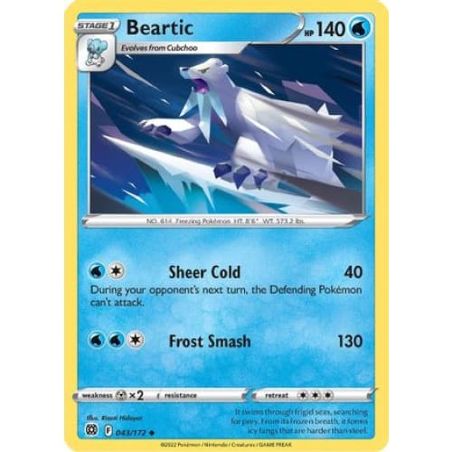Beartic (043/172) Uncommon - Single