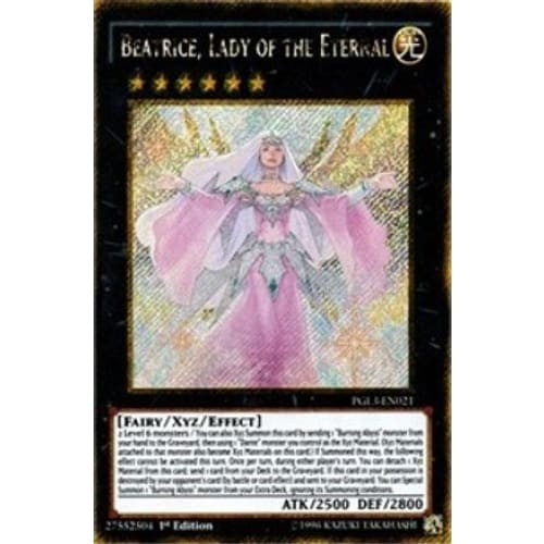 Beatrice Lady of the Eternal (PGL3-EN021) Gold Secret Rare