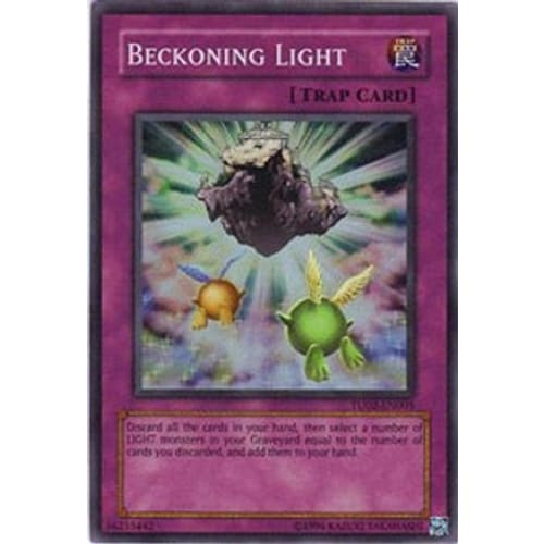 Beckoning Light (TU02-EN005) Super Rare Unlimited - Single