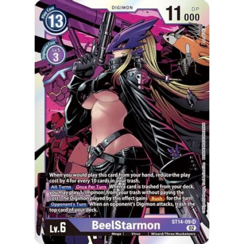 BeelStarmon - ST14-09 - Super Rare Foil - Single