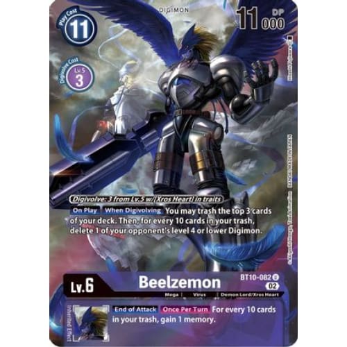 Beelzemon (Alternate Art) (BT10-082 U) Uncommon Foil