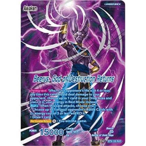 Beerus // God of Destruction Returns (Universal Onslaught)