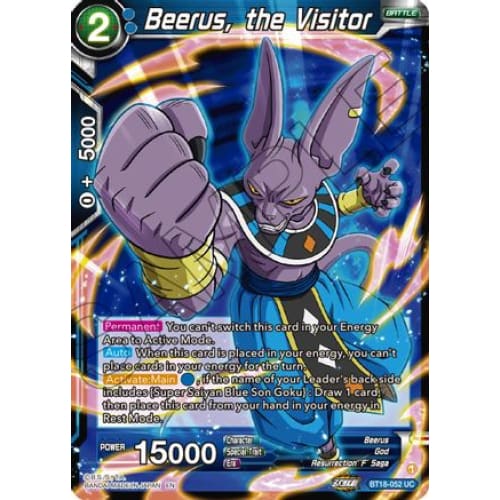 Beerus the Visitor (Dawn of Z-Legends) Foil - Single