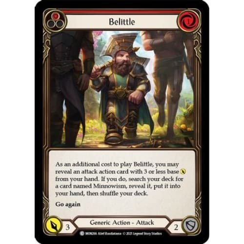Belittle (Red) (MONARCH) 1st Edition - Single