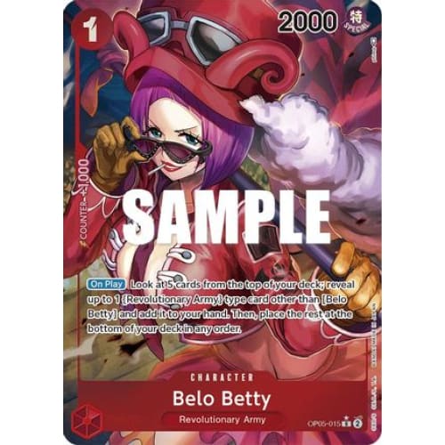 Belo Betty (015) (Alternate Art) OP05-015 R Awakening