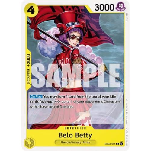 Belo Betty EB03-056 C Extra Booster: One Piece Heroines