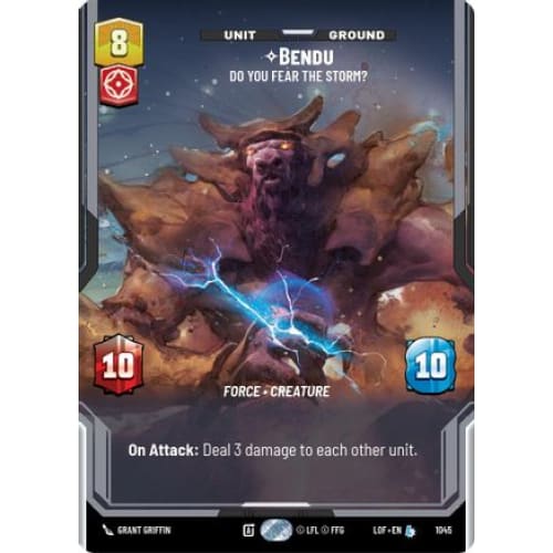 Bendu - Do You Fear the Storm? (Prestige) (1045) - Single