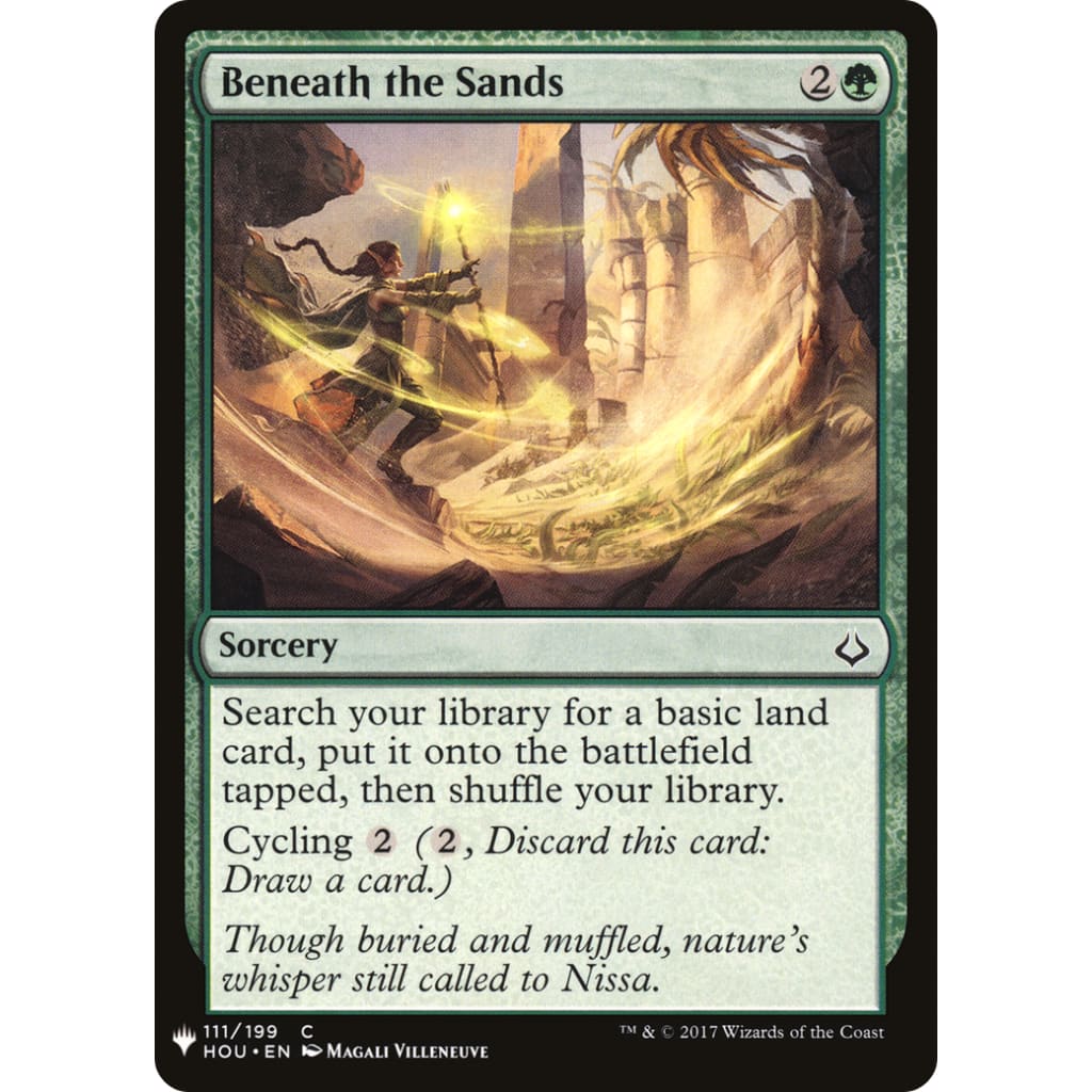 Beneath the Sands (PLST-HOU-111) - Single
