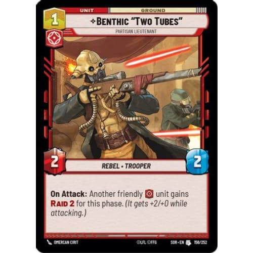 Benthic ’Two Tubes’ - Partisan Lieutenant (156/252) - Spark
