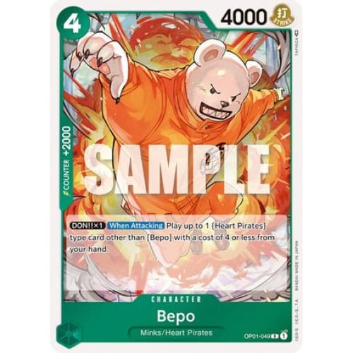 Bepo OP01-049 R Romance Dawn - Single