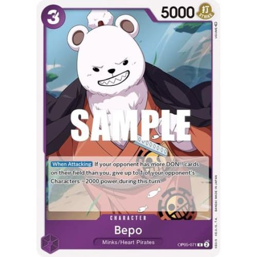 Bepo OP05-071 R Awakening of the New Era Foil - Single